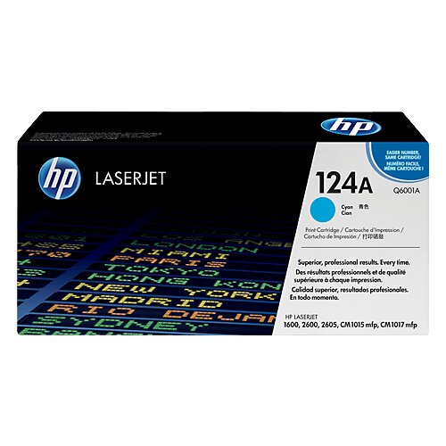 HP Toner Q6001A / 124A (modra), original Slike