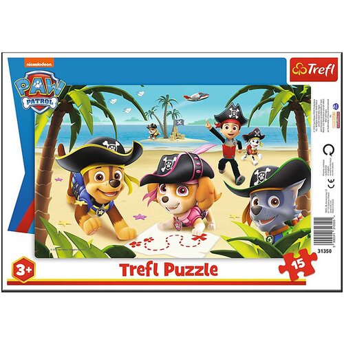 Trefl Sestavljanka Paw Patrol, 15 kosov Slike