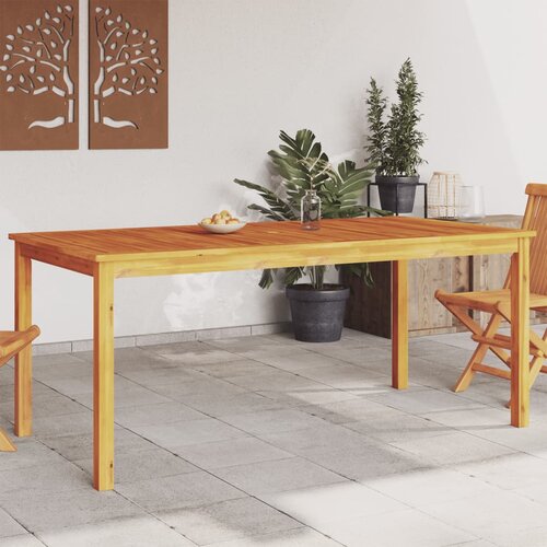 VidaXL Vrtna jedilna miza 180x90x75 cm trden akacijev les Slike
