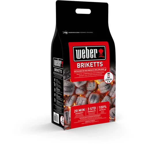 Weber Brikett, 4kg
