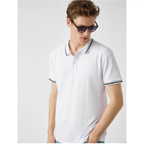 Koton Polo T-shirt - White - Regular