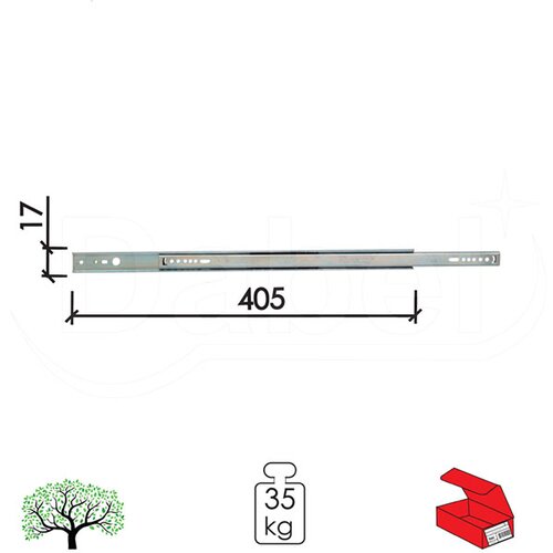 Dabel klizač mikro kl17 znb 406 mm q Cene