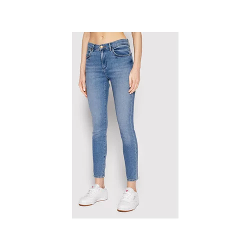 Wrangler Jeans hlače W27H4741G Modra Skinny Fit