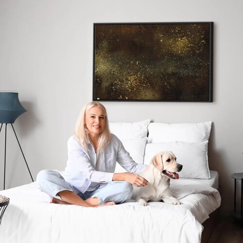  Slika - Golden Constellation (1 Part) Wide 120x80 Slike