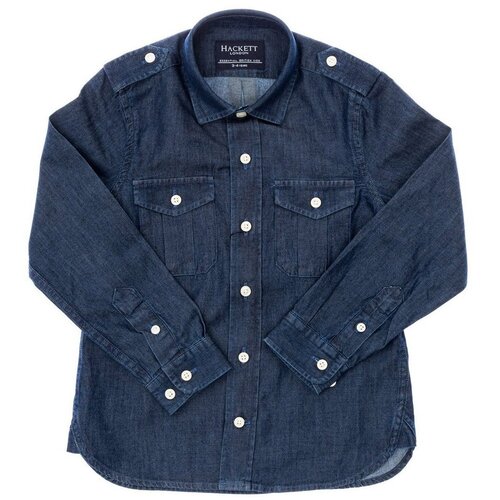 Hackett Srajce z dolgimi rokavi HK300814-000 Modra Cene
