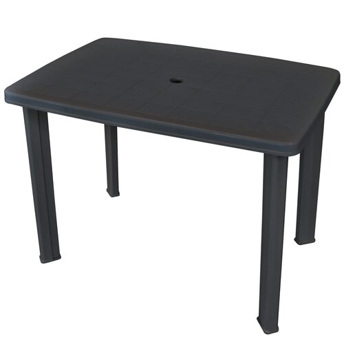 vidaXL Vrtni stol od plastike antracit 101 x 68 x 72 cm Cijene