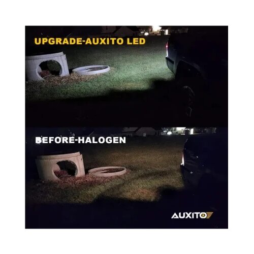 Auxito 7443 LED 2600lm 6000K belo za rikvercstopmigavac 7443-54H-DD-W2 par Cene