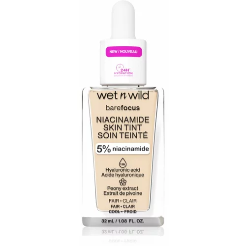 Wet'n wild Bare Focus Niacinamide Skin Tint blagi hidratantni make-up nijansa Fair 32 ml