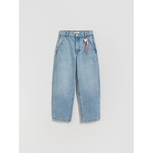 Reserved GIRLS` JEANS TROUSERS & PENDANT - plavo Cijene