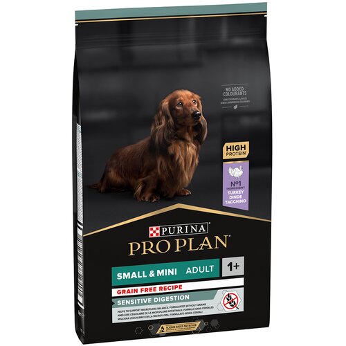 Purina PRO PLAN Small & Mini Adult Sensitive Digestion brez žit - 7 kg Cijene