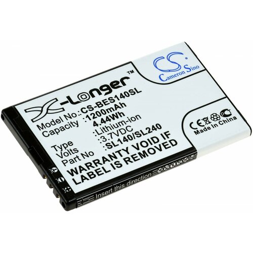 VHBW Baterija za Bea-Fon SL140 / SL240, 1200 mAh Slike