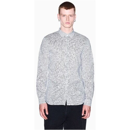 Armani Exchange Srajce z dolgimi rokavi XM000625AF13184 Bela Slike