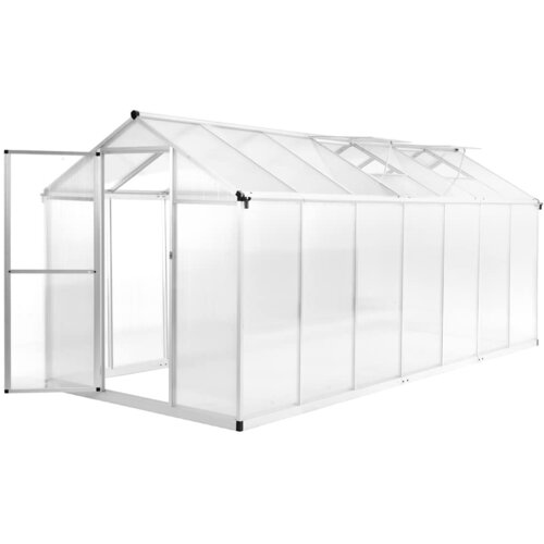  Staklenik od aluminija 421 x 190 x 195 cm 15,6 m&sup3; Cijene