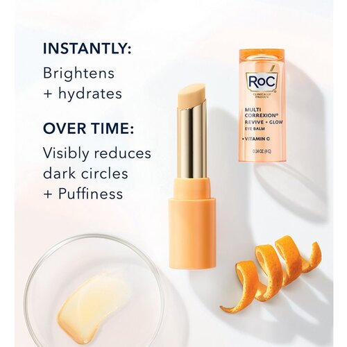 Roc Multi Correxion Revive + Glow posvjetljujući balzam za područje oko očiju s vitaminom C 4 g Slike