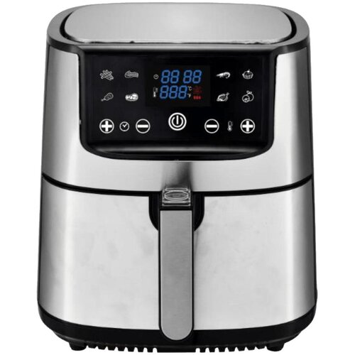 Goldmaster Friteza na vrući zrak, 1800W, zapremina 8 lit - GM-7458 MaxChef, Srebrne boje Slike