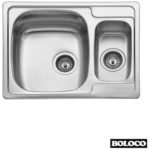 Boloco Ugradna sudopera BL 908B inox ø90 62x48cm Cene