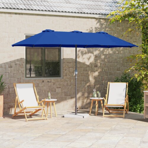  Vrtni suncobran Plava 380 x 196 x 235 cm Cijene