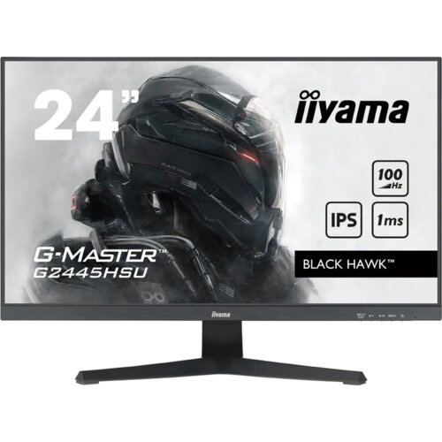 monitor led G2445HSU-B2 g-master gaming light 23.8" 1920 x 1080 @100Hz 300 cd/m² 1ms 300cd hdmi dp usb hub tilt 3y Cene