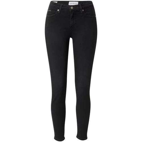 Calvin Klein Jeans Kratke hlače Črna