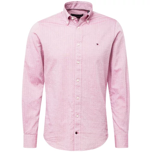 Tommy Hilfiger Košulja mornarsko plava / roza / svijetlo crvena / prljavo bijela