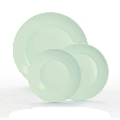 Luminarc Plumi Paradise Green set tanjira od stakla 18/1 Slike