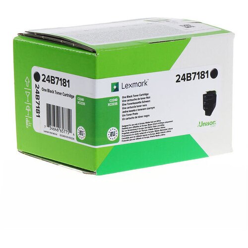 Lexmark 24B7181 toner cartridge 1 pc(s) Original Black Slike