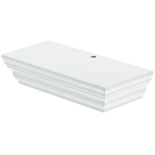 DOLLE Zidna polica (D x Š x V: 20 x 10 x 4,5 cm, Opteretivost: 2,5 kg, Bijele boje) Cijene