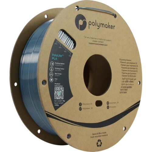 Polymaker polylite silk pla chrome, 1.75 mm / 1000 g Slike