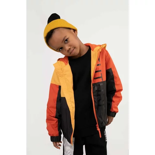 Coccodrillo Otroška jakna oranžna barva