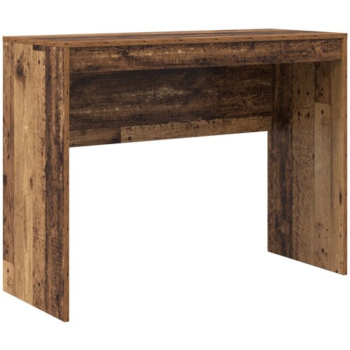 vidaXL Pisalna miza Stari les Inženirski les 100 x 40 x 76 cm Trajna Cene