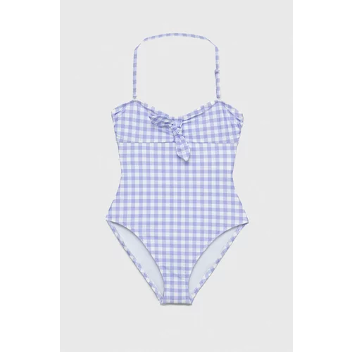 Guess Dječji jednodijelni kupaći kostim boja: ljubičasta