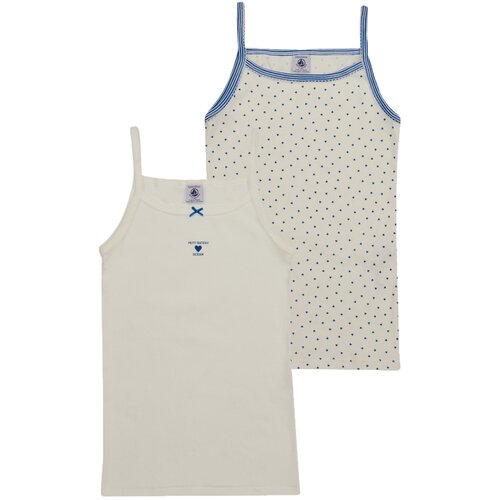 Petit Bateau Majice brez rokavov A07A200 X2 Večbarvna Slike