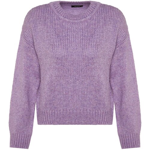 Trendyol Sweater - Purple - Regular fit Slike