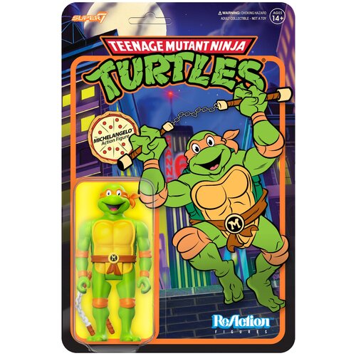 Grupo REAKCIJSKA FIGURICA MICHELANGELO WAVE 7 NINJA ŽELVE, (20838631) Slike