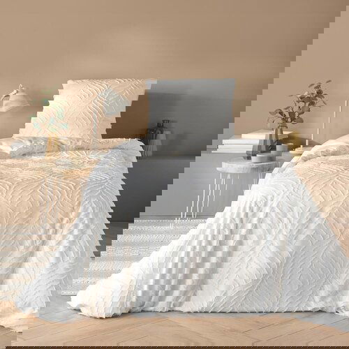 Douceur d intérieur Bela enojna posteljnina iz mikrovlaken 140x200 cm Heltie – Cene