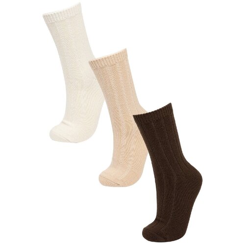 Defacto Women's 3-Piece Winter Socks Slike