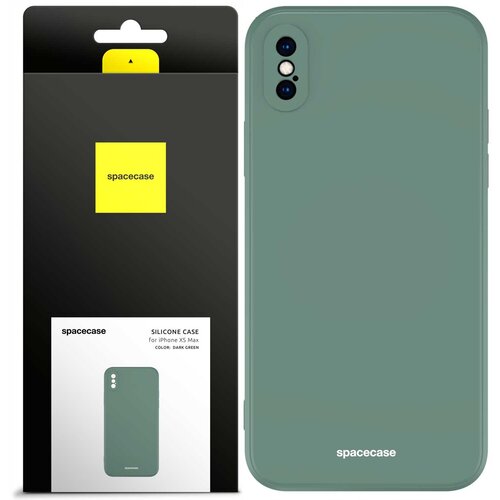 Spacecase SILIKONSKI OVITEK ZA IPHONE XS MAX TEMNO ZELEN, (21963124) Cene