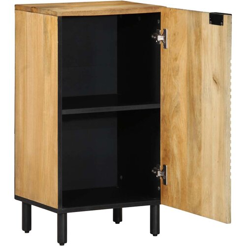  Komoda smeđa 40x33x75 cm Puno drvo Mango Slike