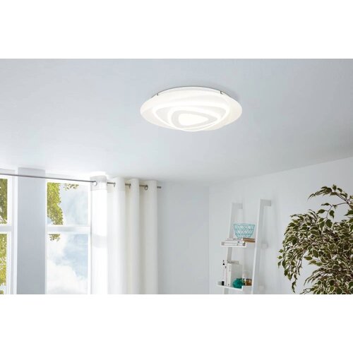 Eglo Okrugla stropna LED svjetiljka Palagiano (14,7 W, Ø x V: 30 x 5,5 cm, Neutralno bijelo) Cijene