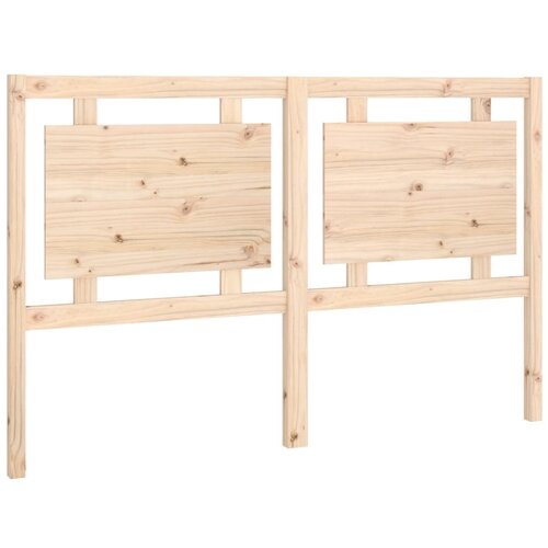 Maison Chic posteljno vzglavje - vzglavna omarica - nočna omarica 155,5x4x100 cm trdna borovina, (21704571) Slike