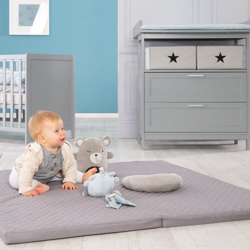 Roba Temno siva otro&amp;scaron;ka igralna podloga 120x120 cm Style &amp;ndash; Slike