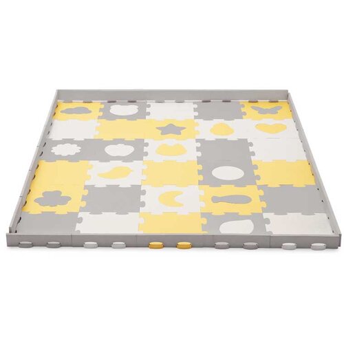 Kinderkraft puzzle LUNO oblike, rumene Slike