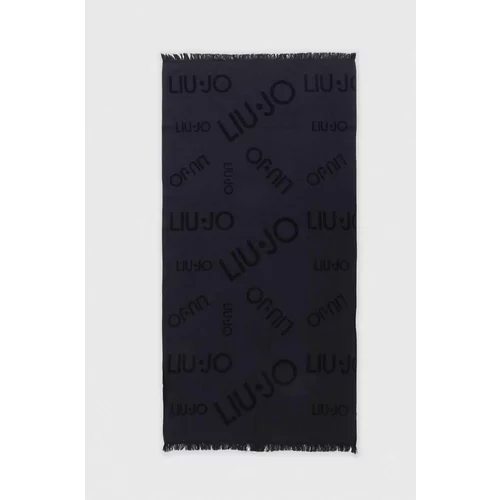 Liu Jo Bombažna brisača črna barva