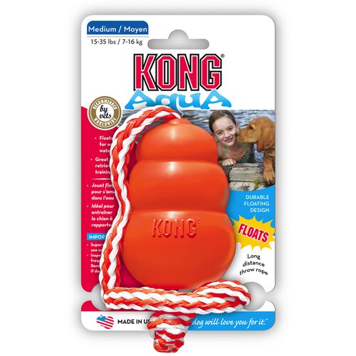 Kong Aqua - 2 kosa v varčnem pakiranju M (8,5 cm) Slike