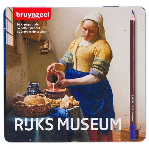  barvni svinčniki bruynzeel iz omejene edicije jan vermeer / 24 kosov Slike