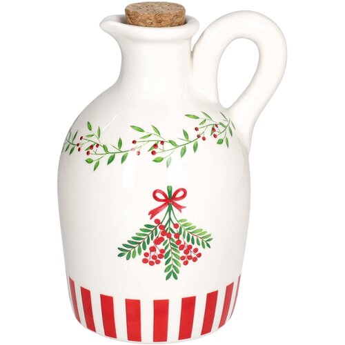 Tognana Fla&amp;scaron;a za ulje Dolce Casa Mistletoe Festival, 500 ml, Sa poklopcem od plute, &amp;Scaron;arena Slike