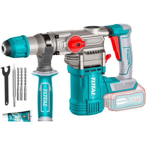 TOTAL TOOLS akumulatorski bu&amp;scaron;aći čekić SDS Plus/4400bpm/4,5J/ INDUSTRIAL (Bez baterije) (TRHLI20288) Slike