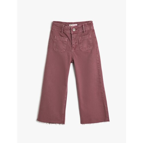 Koton Denim Pants Wide Leg, Pocket Detailed Cotton - Wide Leg Jeans Slike