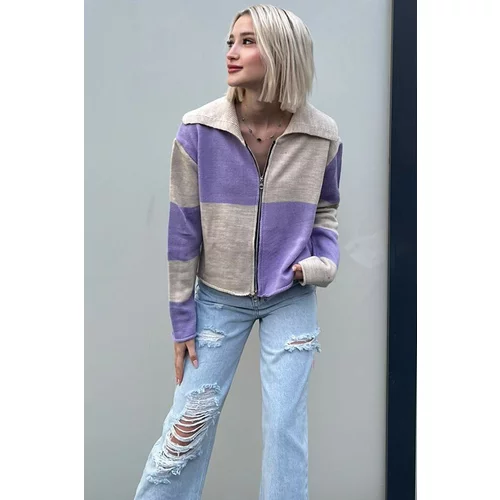 Madmext Sweater - Purple - Regular fit