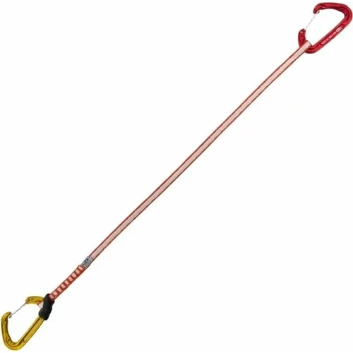 Climbing Technology Fly-Weight EVO Long Set DY Quickdraw Red/Gold Wire Straight Gate 55.0